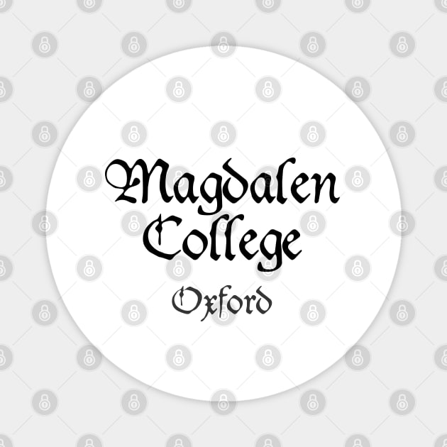 Oxford Magdalen College Medieval University Magnet by RetroGeek